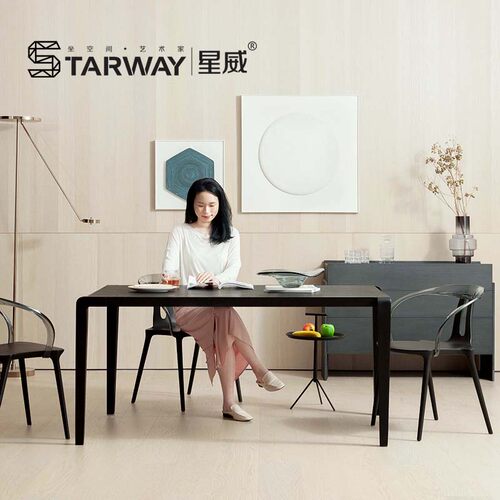 星威意式极简简约创意透明设计师款餐椅家用非亚克力轻奢网红椅子