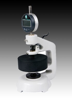 纸张厚度测厚仪YTH-4A纸和纸板厚度测量仪数显百分表精度0.01mm