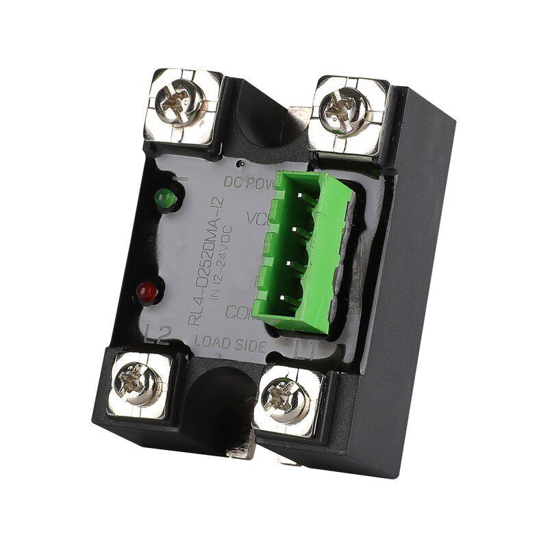 定制做直流12V24V84V60V换电机正反转向模块RL4-D固态继触电器接 - 实物图
