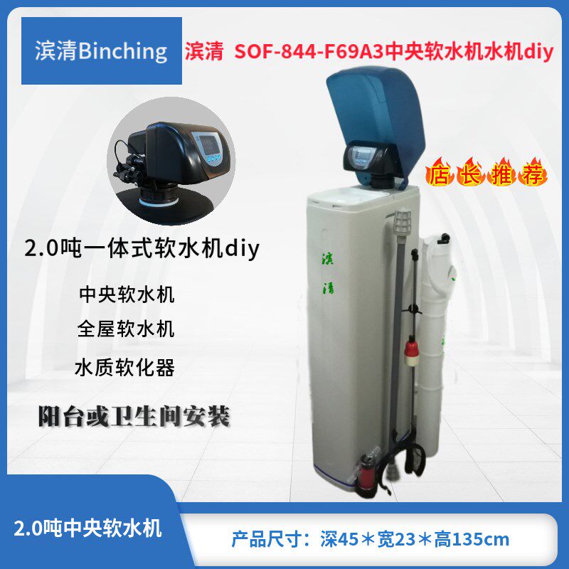 滨清 中央全屋软水机 润新F69A3流量控制阀 江浙沪皖2吨软水机diy - 实物图