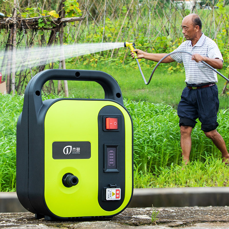 自动浇水充电式抽水泵家用菜地灌溉神器喷头洒水器农用水池吸水机