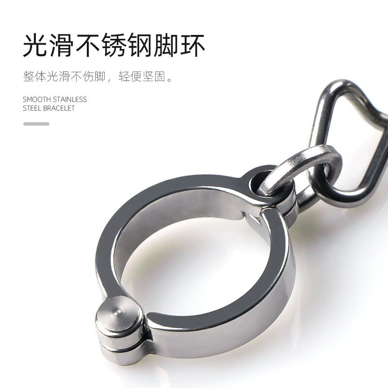 中大型鹦鹉专用不锈钢脚链玄凤灰鹦鹉开口活动脚环用品316不锈钢
