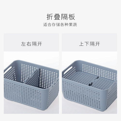 这个简直太实用~B买吖~厨房沥水篮保鲜盒塑料带盖子家用洗水果洗