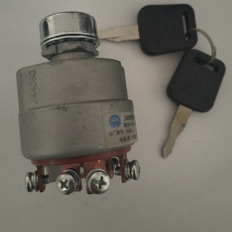 徐工吊车配件大全 启动锁 上车点火锁8吨12吨 xct16 20k5 25k5d