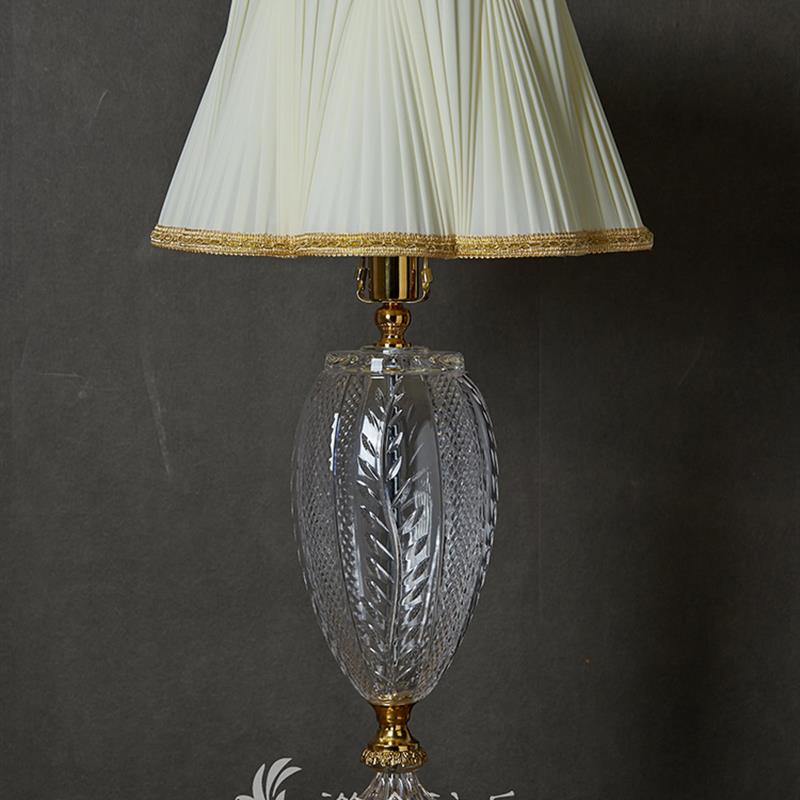 从今往后HomeDecor-CFSS44-法式黄铜水晶雕花台灯