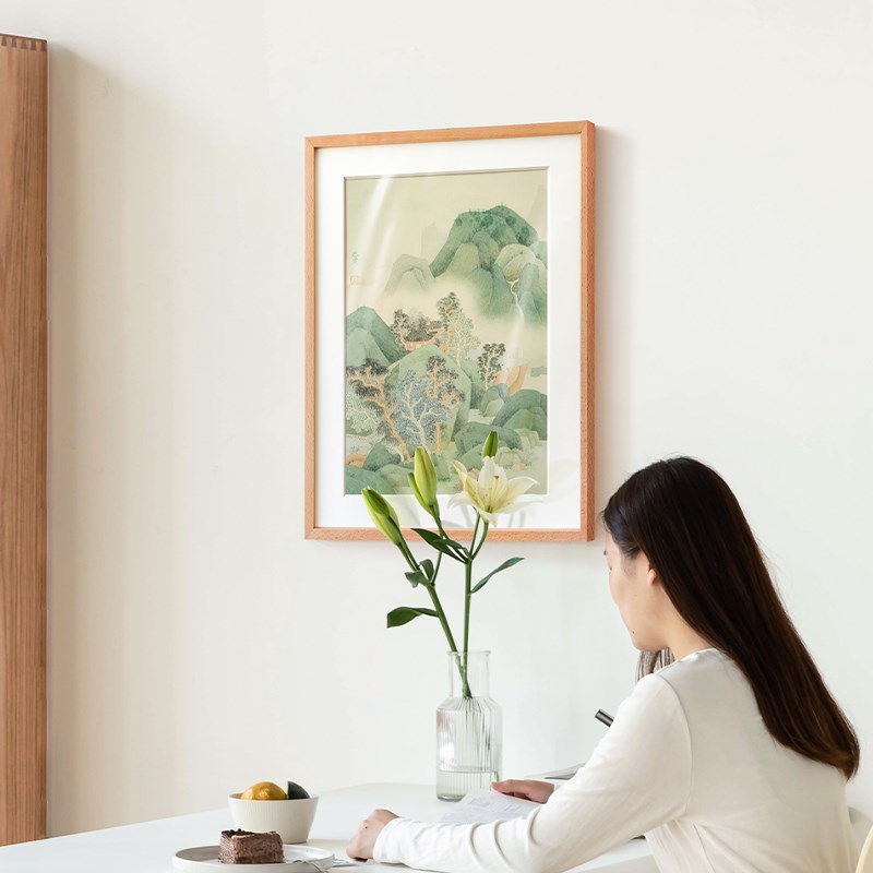 潘雅琼 原木风小清新温馨装饰画风景客厅卧室餐厅背景墙装饰挂画