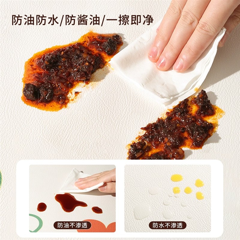 梳妆台桌垫轻奢高级感防水防油桌布宿舍卧室美甲化妆桌面保护垫图片
