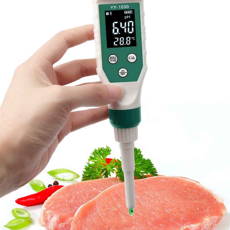 老面测碱仪面团PH值测试仪米浆膏体奶酪肉类水果馒头酸碱度测试笔