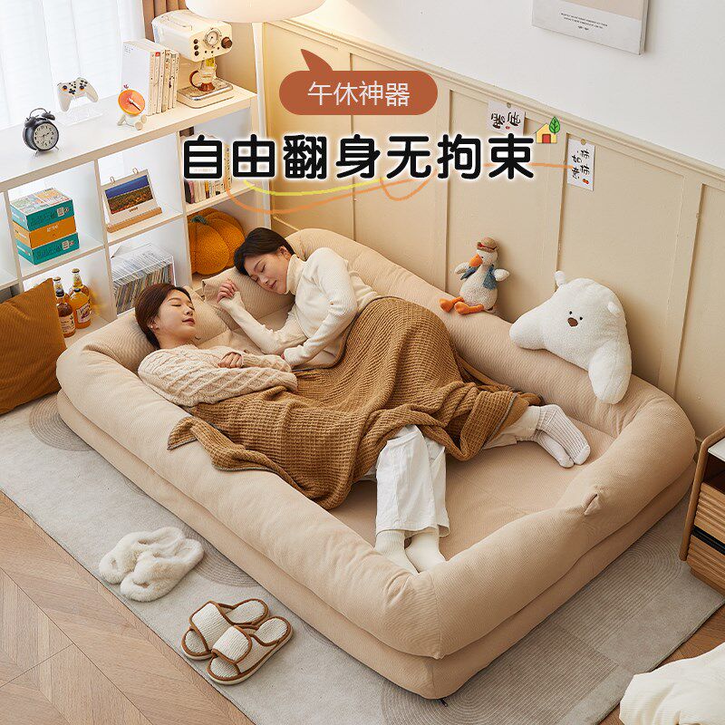 折叠床单人床午休午睡神器成人便携不占空间式小户型懒人沙发躺椅