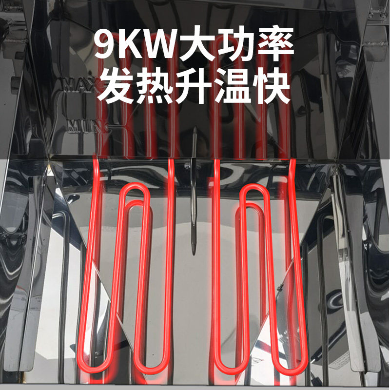 汉堡炸鸡店炸炉商用电炸锅炸薯条机器炸串设备大型油炸小吃摆摊架
