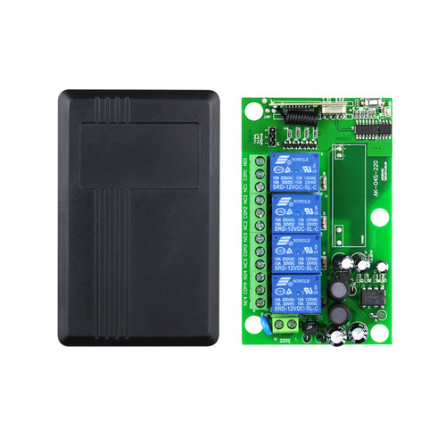 AK-04S-220V 宽电压85V-220V4路灯具 电源LED灯 书柜衣柜电源开关
