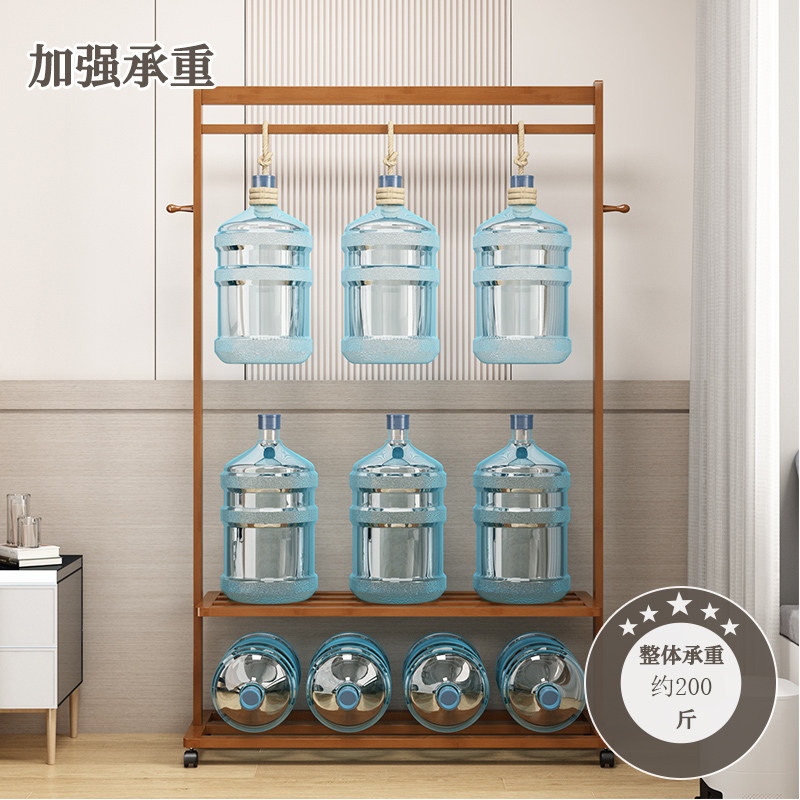 可移动衣帽架加厚挂衣落地客厅家用宿舍衣服收纳大容量挂包挂衣杆