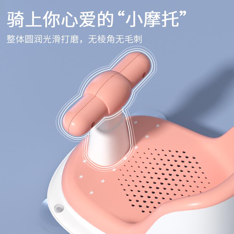婴儿洗澡座椅神器宝宝坐椅躺托浴盆支架坐凳新生儿托架可坐躺托垫