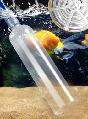 鱼缸手动吸水器换水泵磁力刷子清洁长柄吸便洗沙器金鱼缸换水神器