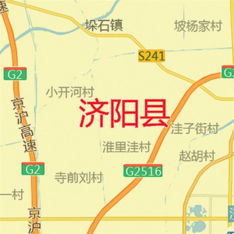 2025新款济南市区划图地图办公室挂图超大高清防水墙贴装饰画定制