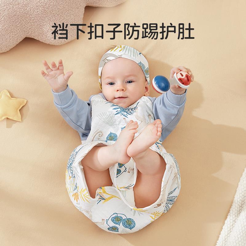 欧孕婴儿睡袋空气层秋冬儿童家居服防冻神器宝宝睡裙春秋四季通用