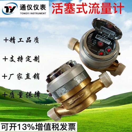旋转活塞式流量计LS-6LS-10柴油汽油表自流式4分6分1寸小流量
