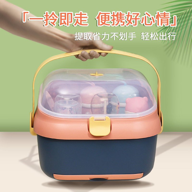 宝宝奶瓶收纳箱婴儿收纳箱婴儿专奶瓶储存盒/奶瓶盒