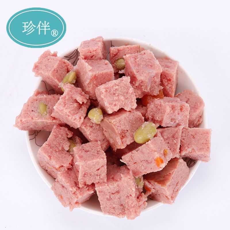 珍伴狗罐头营养易消化拌饭拌狗粮宠物湿粮幼犬老年犬600g整箱8罐