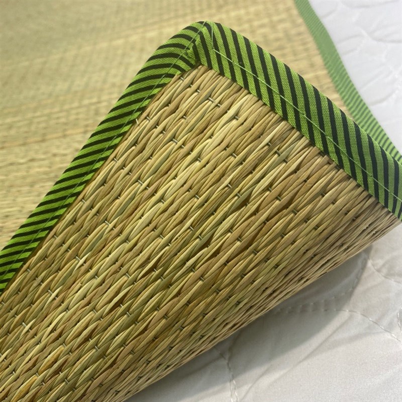 天然草席子家用芦苇席草编冬夏两用加厚加密学生宿舍凉席床垫老式图片