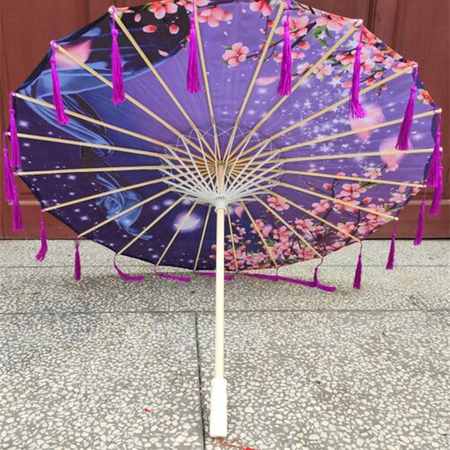 道具跳舞伞流苏伞走秀演出古风古典汉服拍照舞台装饰工艺伞舞蹈伞