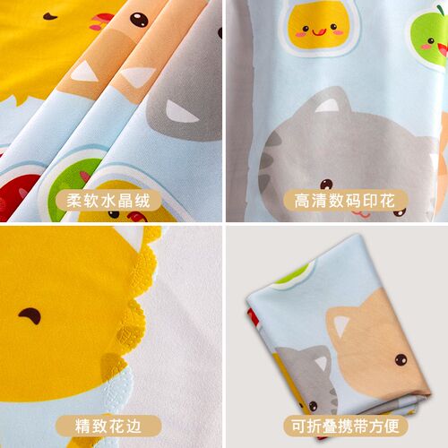 卡通餐垫小学生餐桌垫隔热桌布餐桌布布艺学生儿童加厚吸水午餐