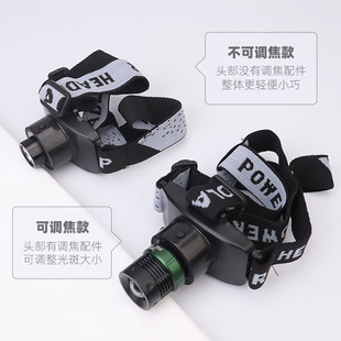 专业采耳头灯聚光可调焦距锂电池掏耳朵修脚灯头戴式采耳工具套装