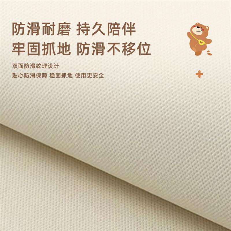儿童房地毯阅读区pvc地垫卡通卧室婴儿客厅家用游戏区玩耍脚垫子