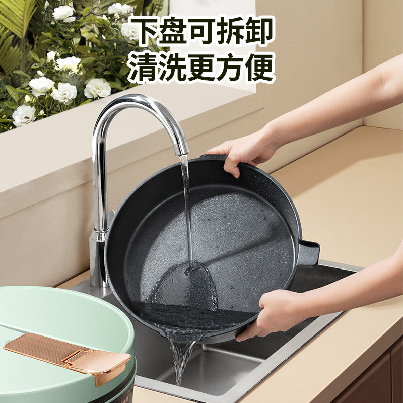 分离电饼铛电饼档家用双面加热自动煎饼锅挡称加深加大可拆洗拆卸