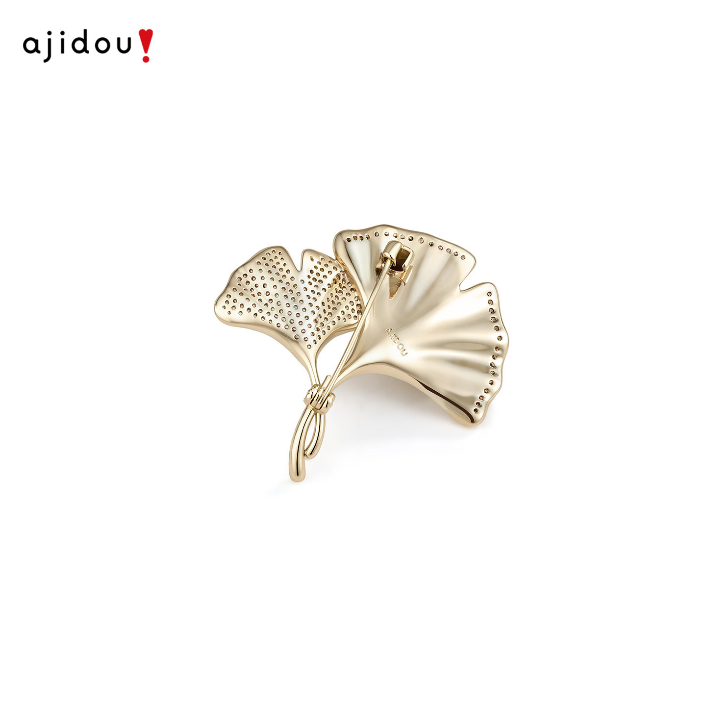 AJIDOU阿吉豆胸针女款简约设计感饰品
