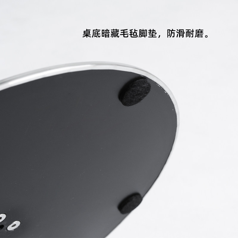 北欧简约不锈钢圆形餐桌商用吧台桌酒吧咖啡高脚桌LOFT风高吧桌子