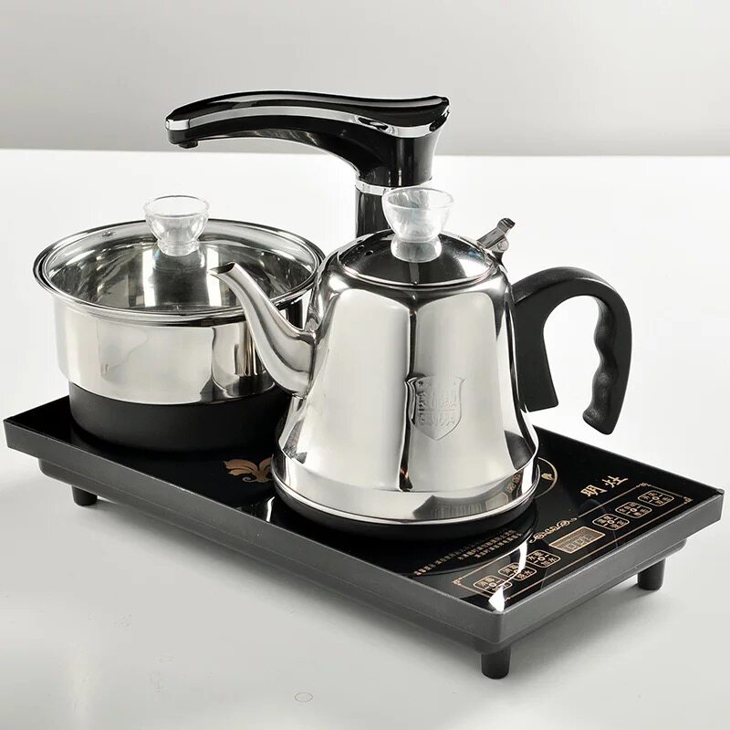 家用电磁炉玻璃茶具全自动上水电热烧水茶炉茶道抽水茶壶