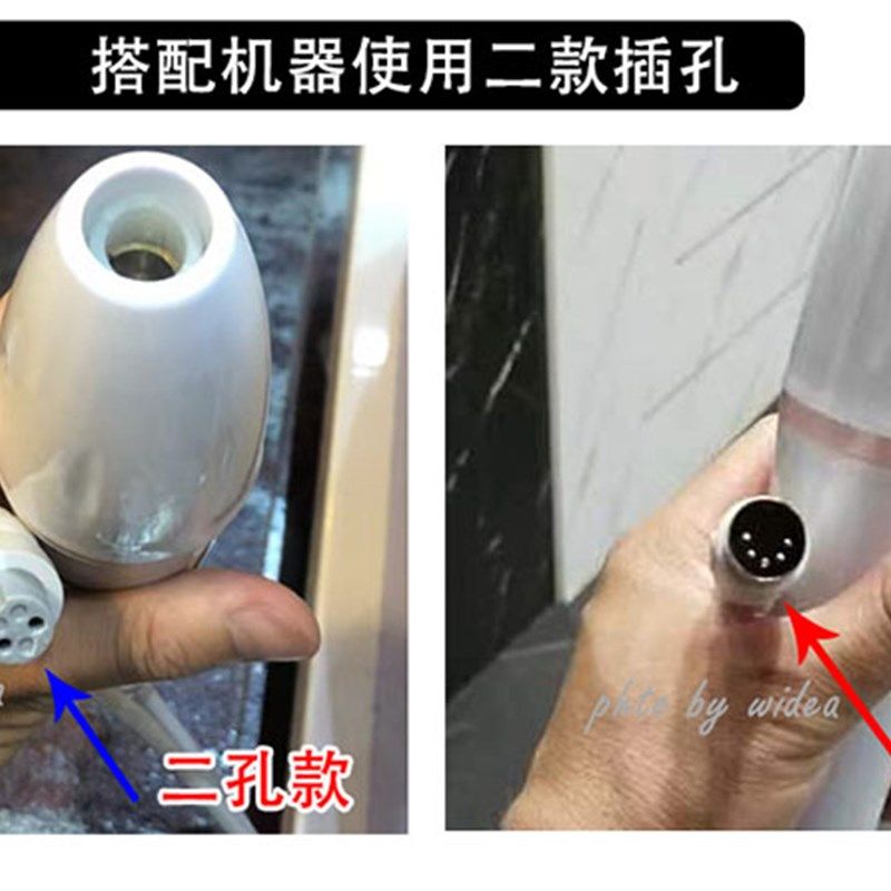 头皮电疗仪高频梳毛囊按摩刷玻璃梳高周波红光导入吸收养育发臭氧