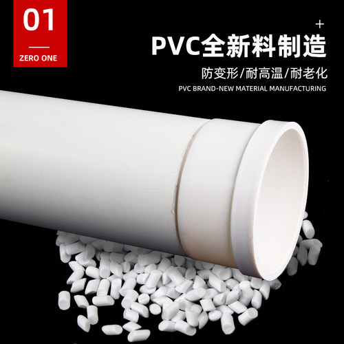 PVC160管件配件大全 内插变径三通50立体四通110平面排水缩口接头