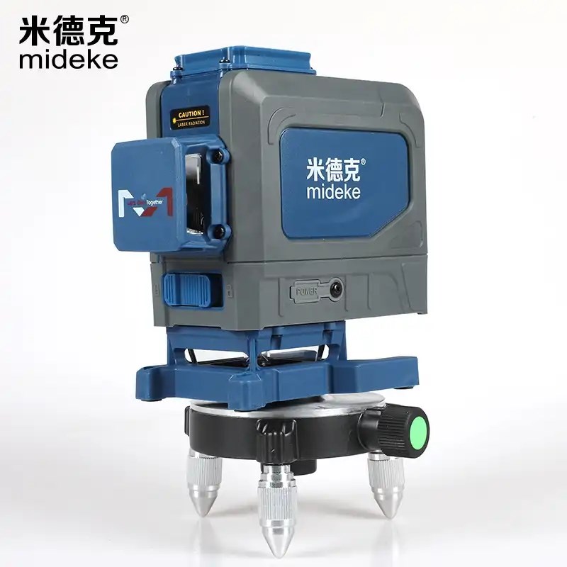 米德克12线3D激光水平仪待机长可打斜线自动安平903D绿光贴墙