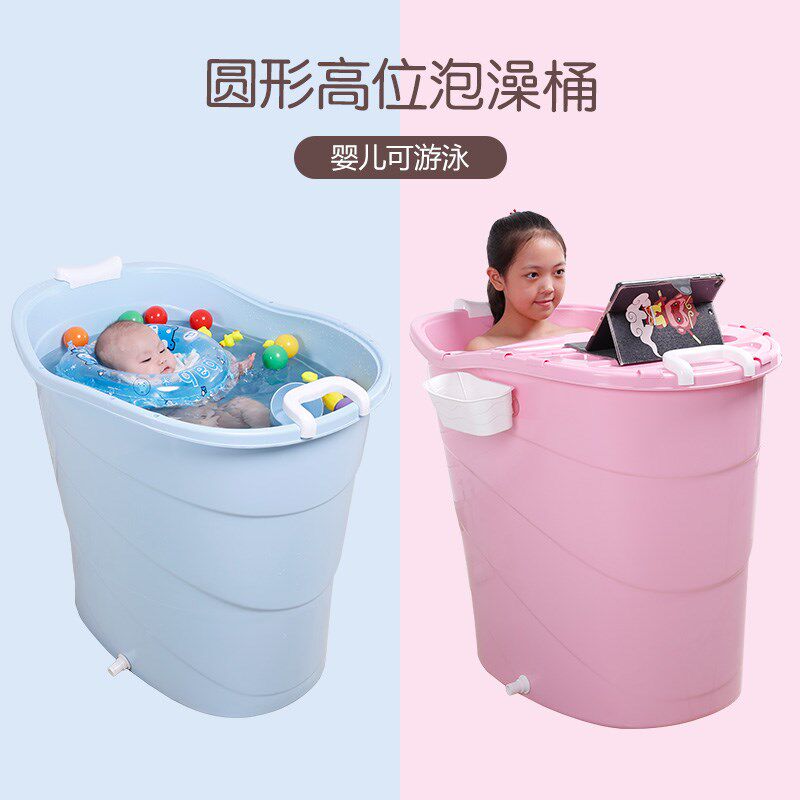 可趟坐汗蒸浴盆浴桶泡澡桶成人家用木质恒温保温沐浴韩式双人加热