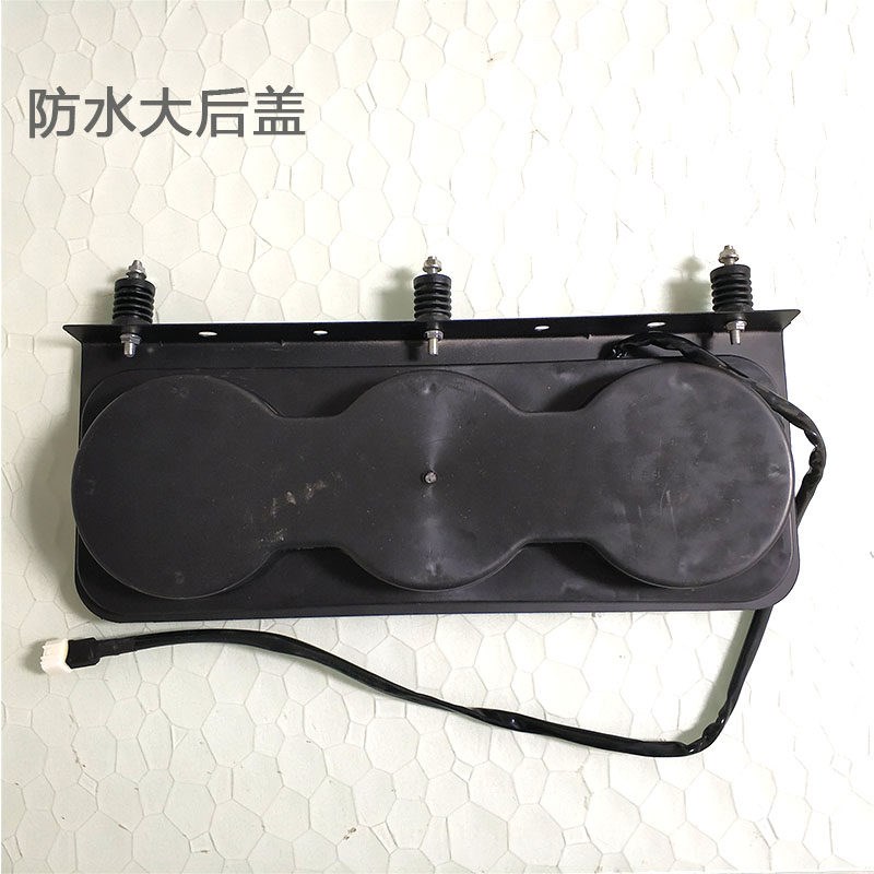 中集挂车后尾灯24v大三联五寸大透镜圆灯刹车爆闪灯防追尾灯总成