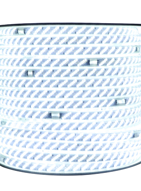 led灯带100米超亮220V工地下室照明隧道矿井养殖场专用长条暖白色