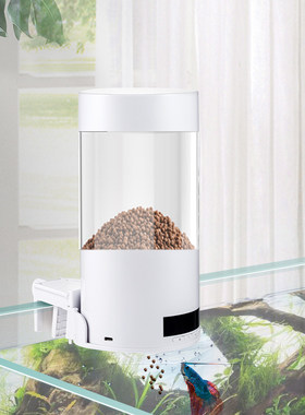 自动喂食器鱼缸智能迷你定时喂鱼器封闭式金鱼小鱼水族小型投食机