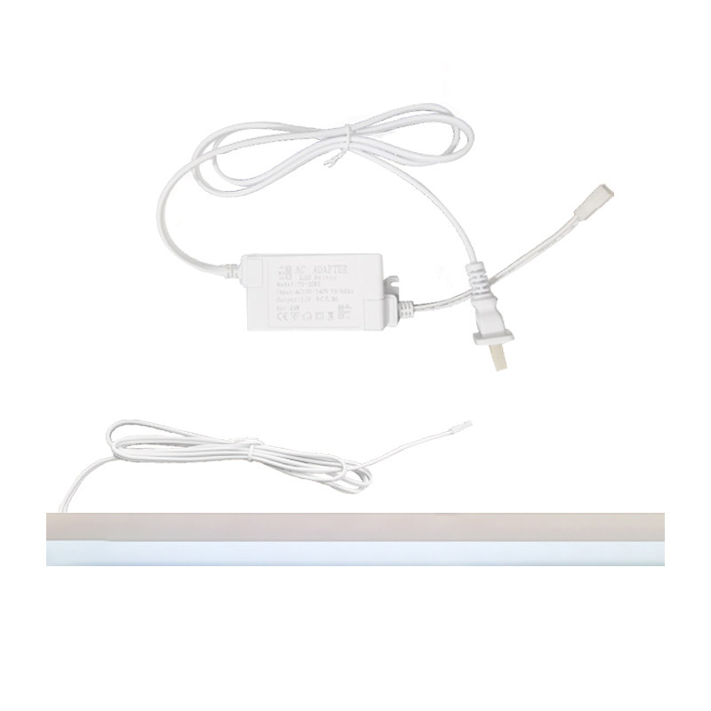 led玻璃层板灯带嵌入式卡槽灯条18mm双面发光夹板橱柜酒柜衣柜灯