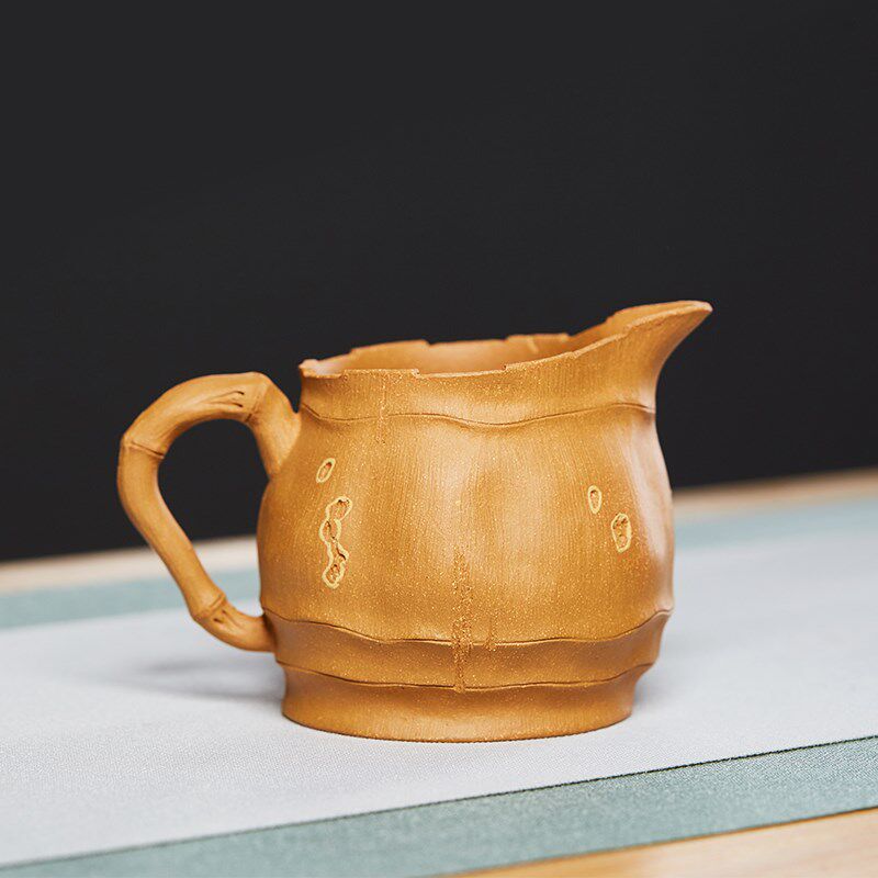 宜兴紫砂公道杯段泥公杯茶漏茶道零配件中式功夫茶具配件茶滤套装