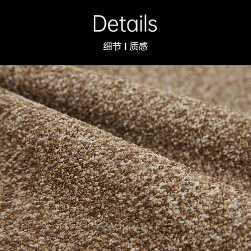 侘寂风中古抱枕 艾布之家45x45cm高级沙发靠垫 咖色客厅装饰靠枕