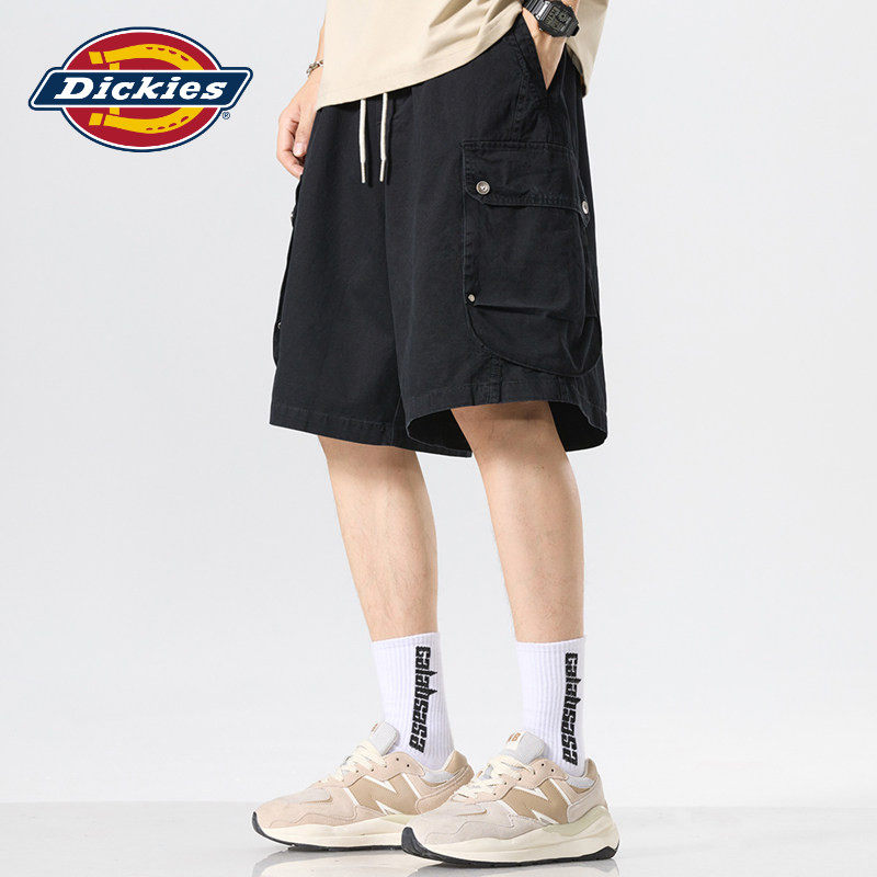 Dickies夏季纯棉工装五分短裤