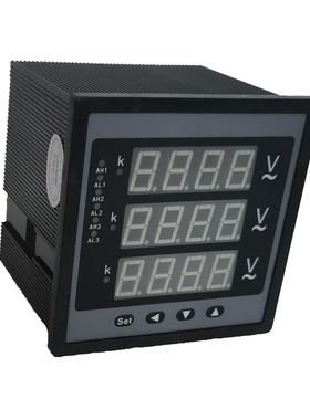 供应AOB294Z-3X4-3U (80*80)三电压表(三相电压表)(只测量)