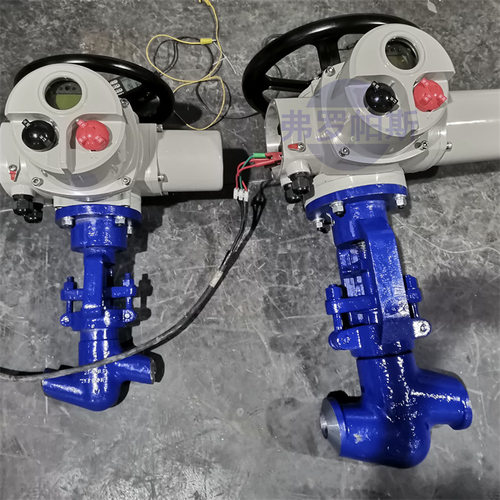 焊接电动铬钼钢截止阀 J961Y-200V DN125 开关型 蒸汽管道截断阀