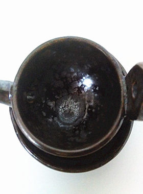 宋代仿古油灯陶瓷复古烛台老式煤油壁灯酥油古典中式禅意装饰摆件