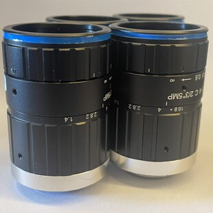opt工业镜头500w像素95新35mm焦距