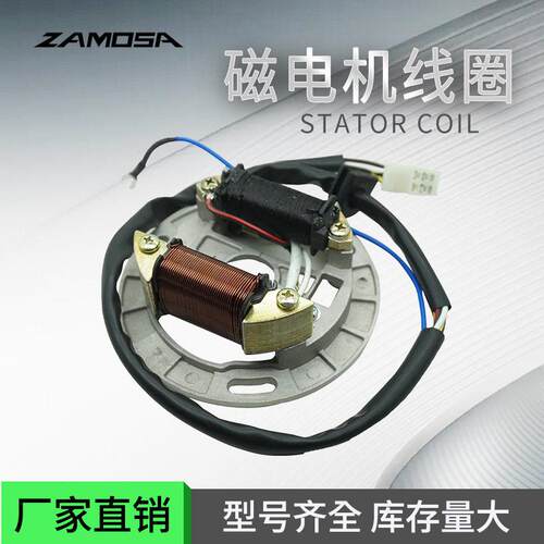摩托车磁电机线圈 摩托车定子摩托车电器件FR80 AX100 2 COIL厂家