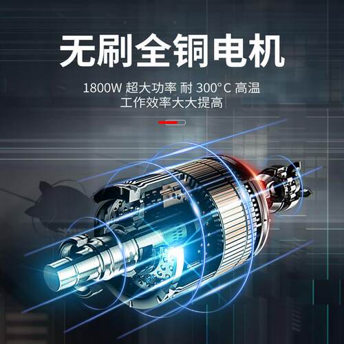 无刷绿篱机便携式家用充电茶树叶篱笆剪园林修小型无线绿化修剪机