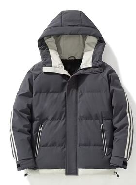 棉衣外套男冬季加绒加厚休闲服男款棉袄男装2023新款潮流棉服冬装